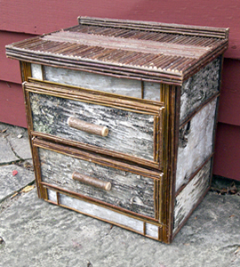 Item# 412 - Birch Nightstand-2 drawer