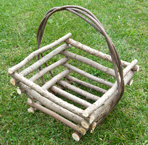 Item# 501 - Square Basket with Tapered Sides