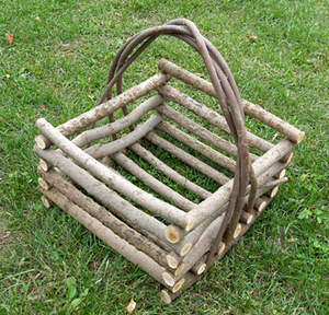 Item# 504 - Square Basket with Straight Sides