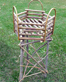 Item# 514 - Plant Stand-3 legs/6 sides