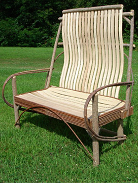 Item# 226 - Elegant Slat Love Seat