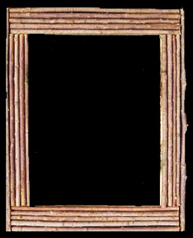 Item # 867- Traditional Twig Frame